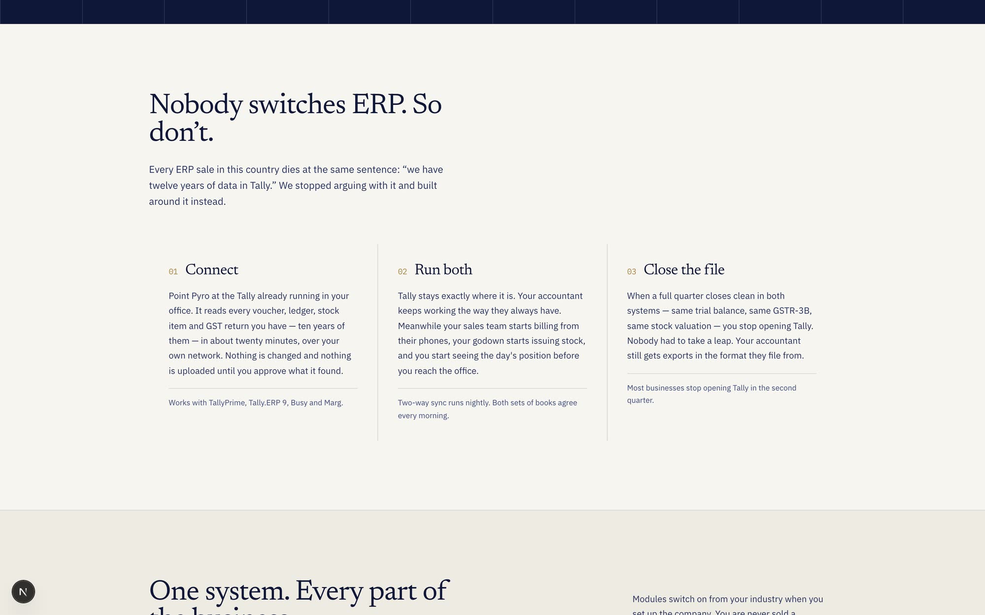 ERP for Indian business: Software